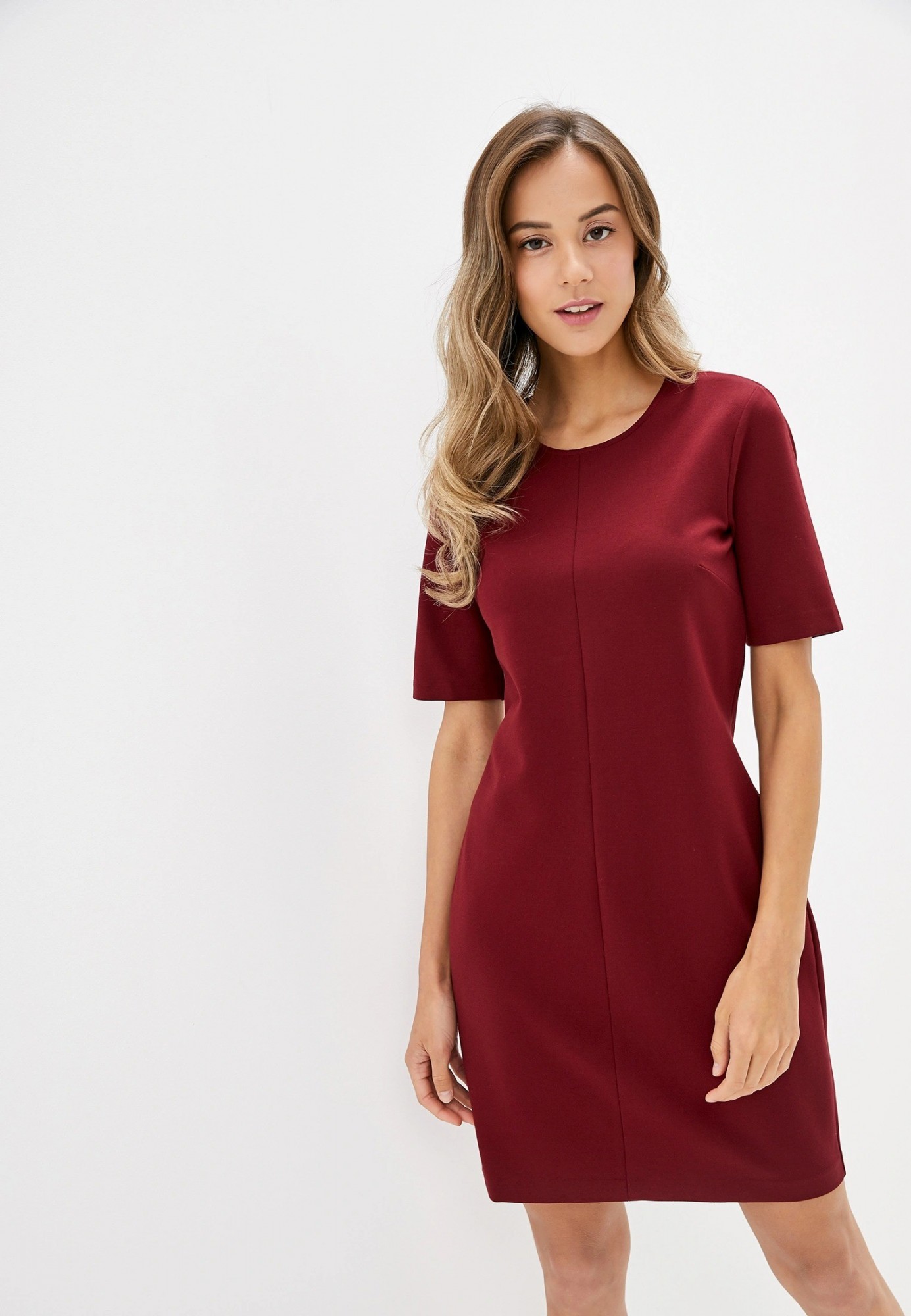 

Платье Benetton S бордовый 8033379963999
