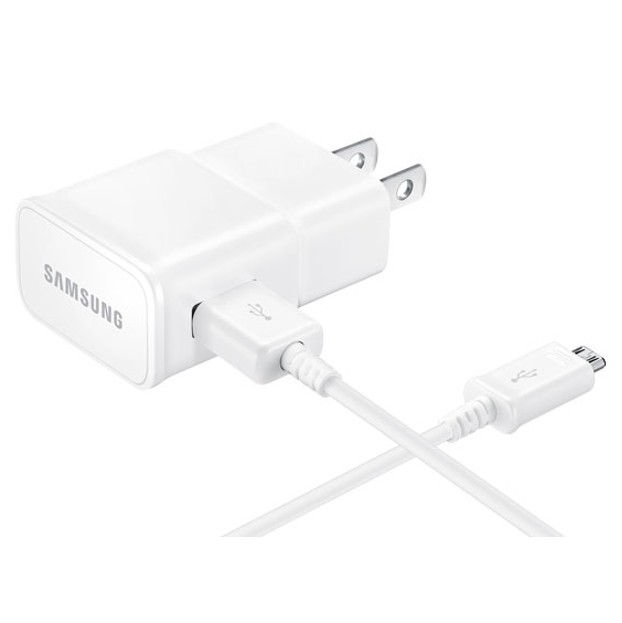 

Сетевое зарядное устройство Samsung Travel Adapter кабель microUSB адаптер Fast Charge EP-TA20JWE white