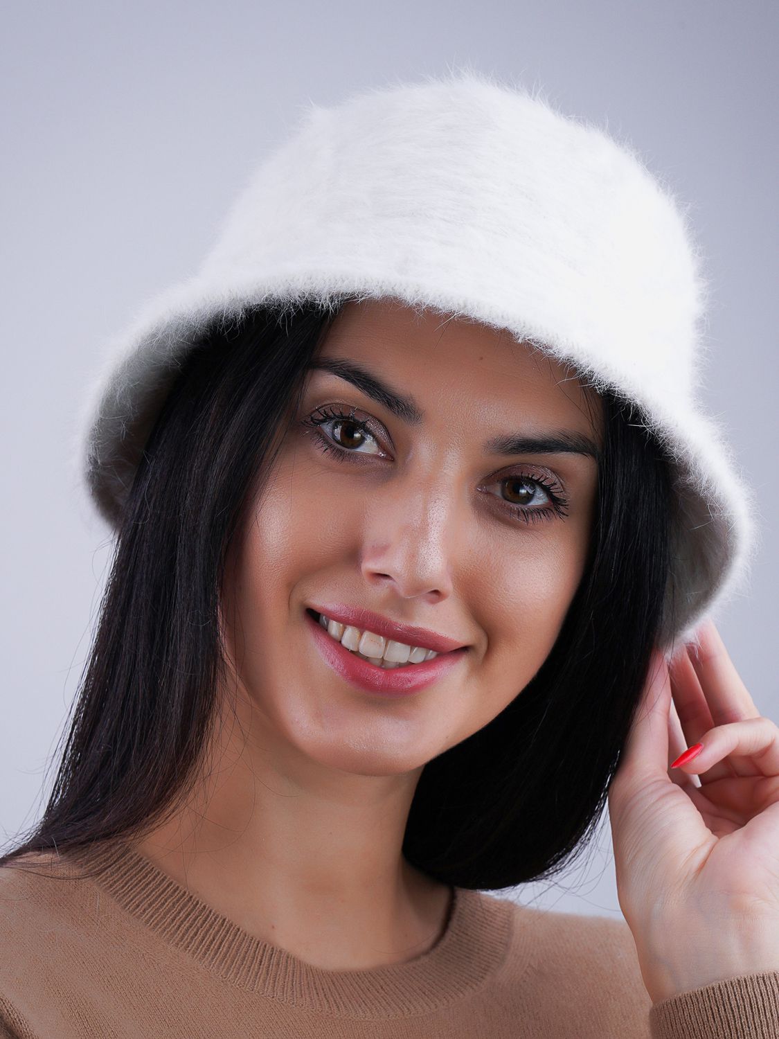 

Панама SumWin Кэнгол ангора 38938-18035 56-59 см Молочная