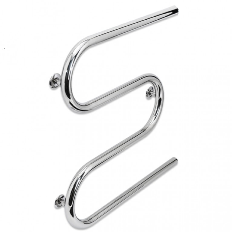 

Полотенцесушитель СЦ МИР с нержавеющей стали Змеевик 25* 500х500 с наружной резьбой 3/4