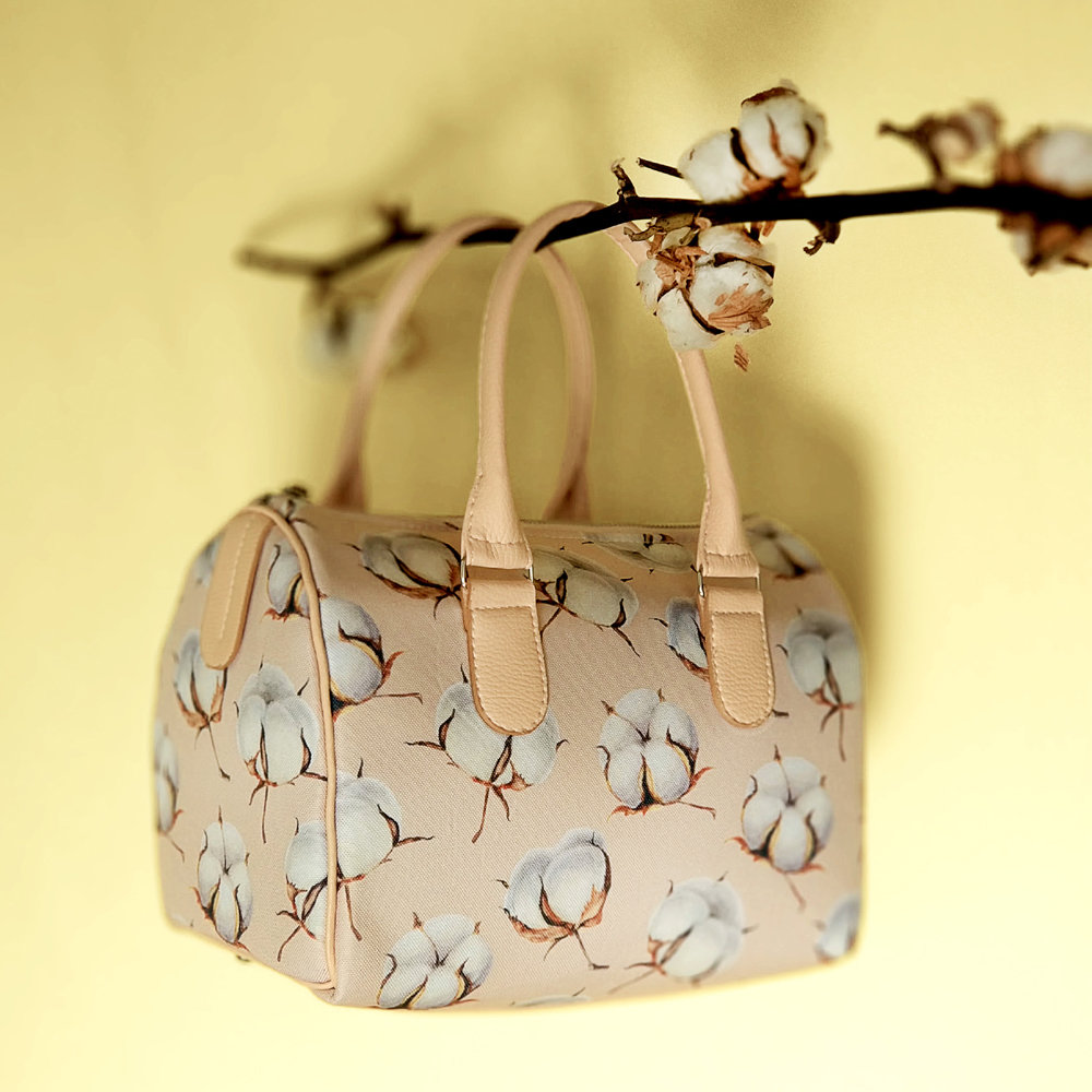 

Сумка бочонок Barrel Presentville Хлопок 28x18x17 см