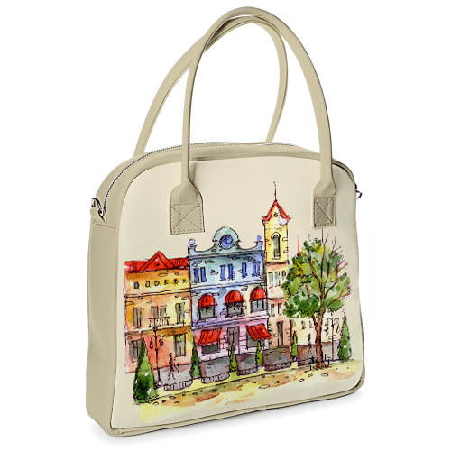 

Сумка с принтом Oxford Presentville City 32x30x9 см