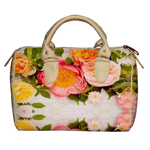 

Сумка бочонок Barrel Presentville Чайные розы 28x18x17 см
