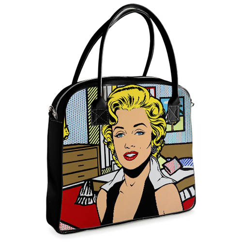 

Сумка с принтом Oxford Presentville Marilyn Monroe pop art 32x30x9 см