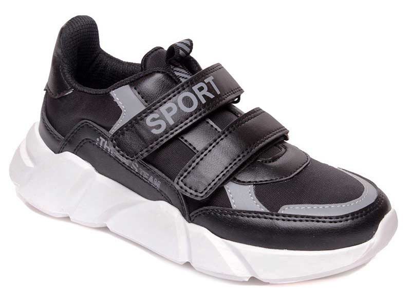 

Детские кроссовки деми Weestep 54266 BK (32-37)-ASW для мальчика Черный р.32 (20,5 см.)