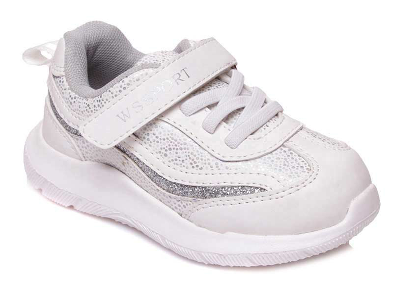 

Детские кроссовки деми Weestep 53178 W (22-26)-ASW для девочки Белый р.23 (14,5 см.)