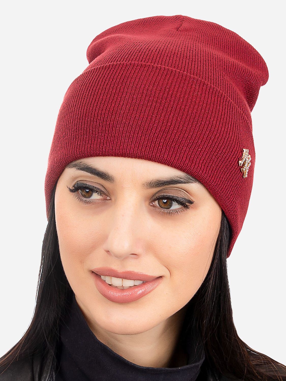 

Шапка SumWin Алюр NY-3469 55-58 см Бургунди