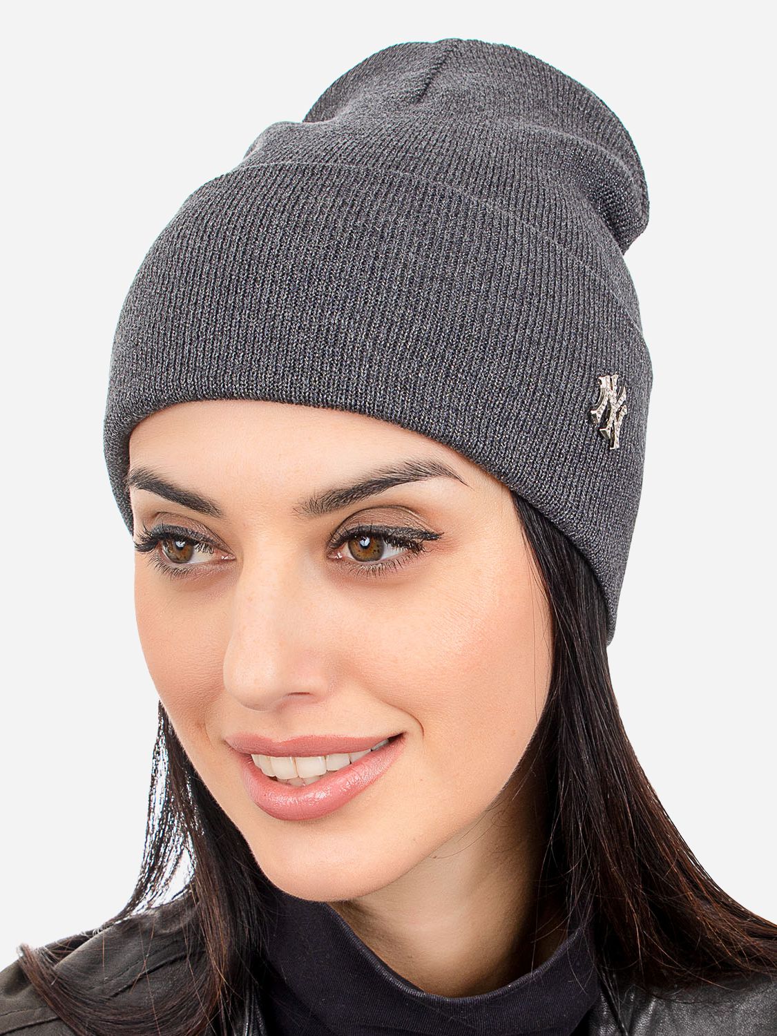 

Шапка SumWin Алюр NY-3465 55-58 см Маренго