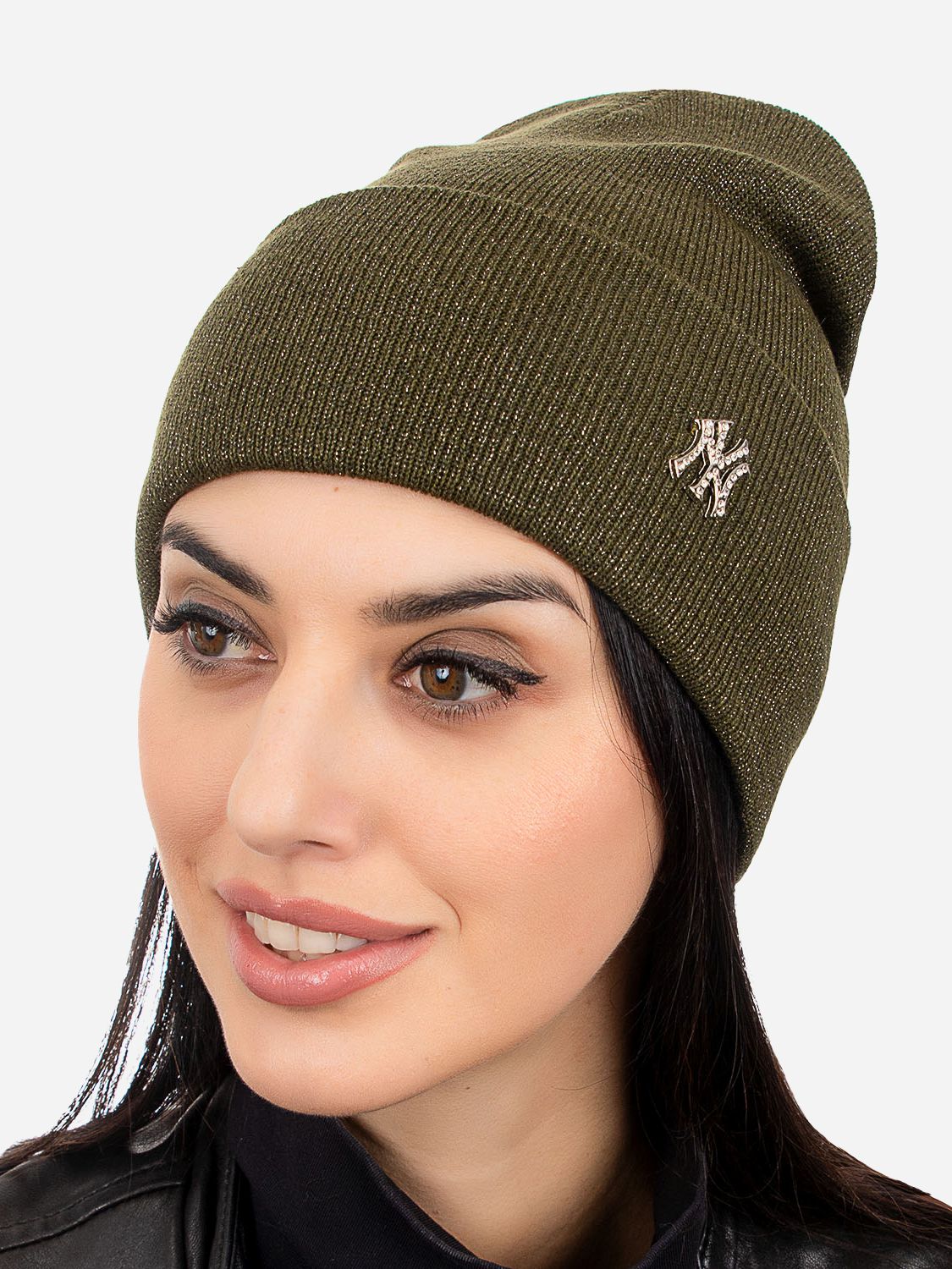 

Шапка SumWin Алюр NY-3446 55-58 см Хаки