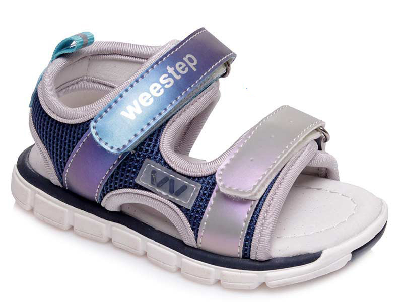 

Детские сандалии лето Weestep 50232 DB (21-26)-ASW для мальчика Серый р.21 (13,5 см.)
