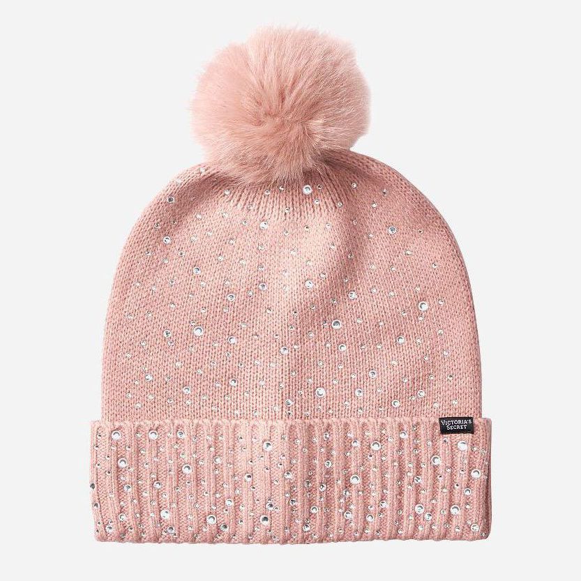 

Шапка Victoria's Secret 624878740 Розовая