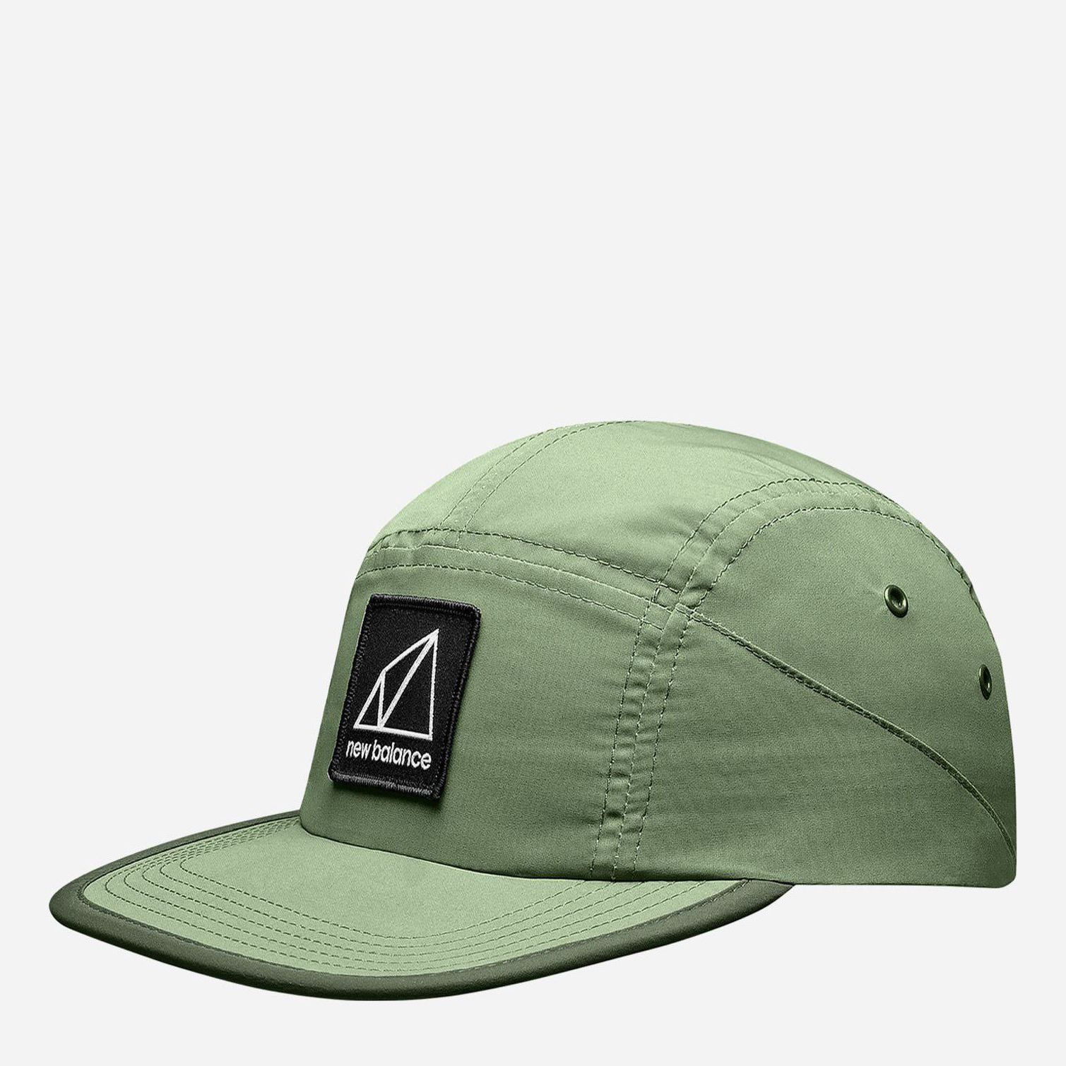 

Кепка снепбек New Balance Athletics Terrain 7 Panel Cap MH032048CDU One size Зеленая