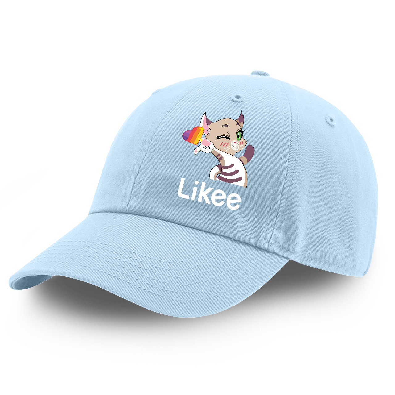 

Детская кепка Лайк Кот (Likee Cat) (9273-1032) 100% Хлопок 53-56 см Голубой