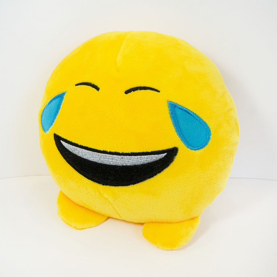 

Мягкая игрушка Zolushka смайлик emoji Смехотунчик 18см (621)