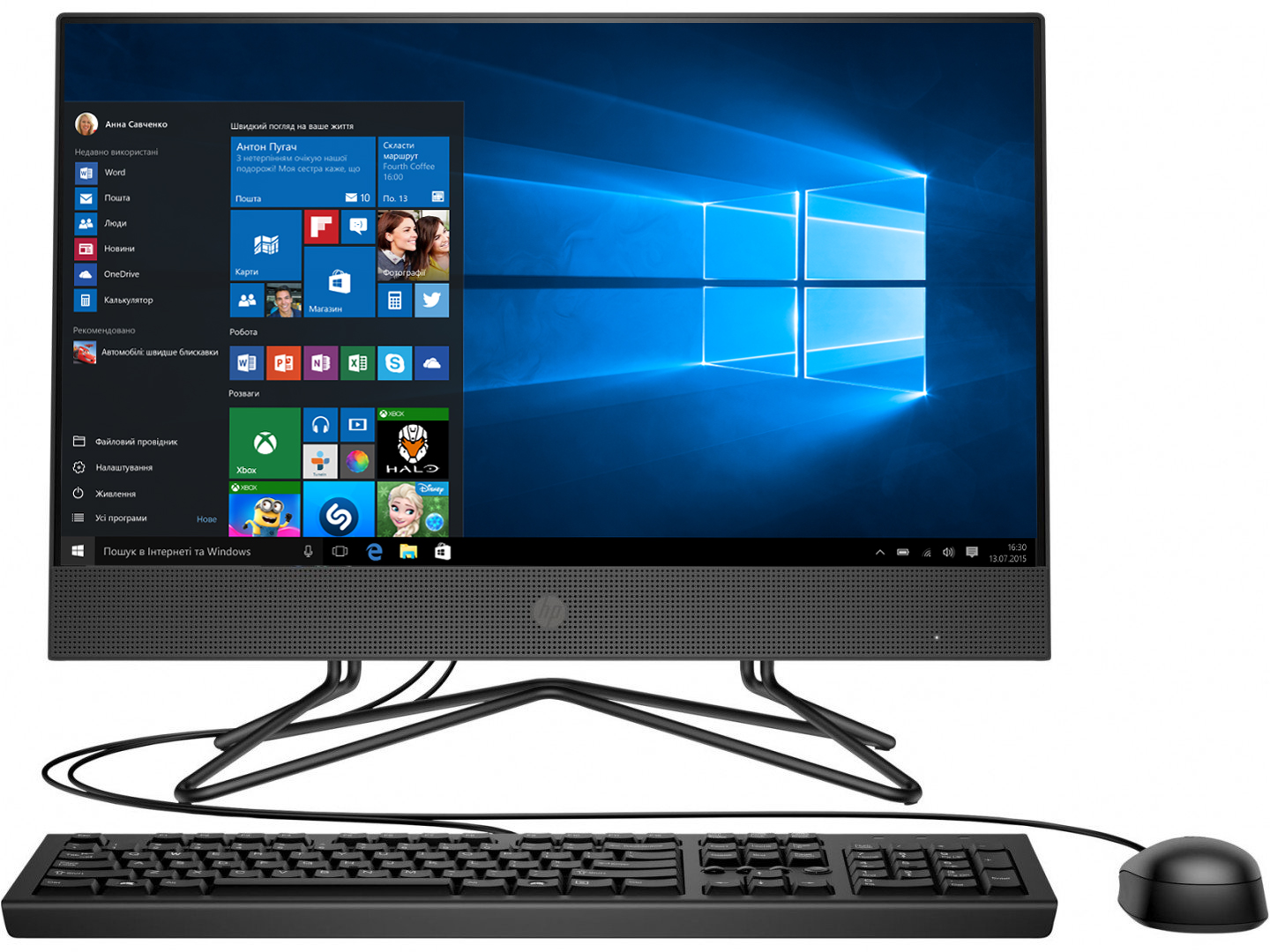 

Моноблок HP 200 G4 22" (205U2ES)