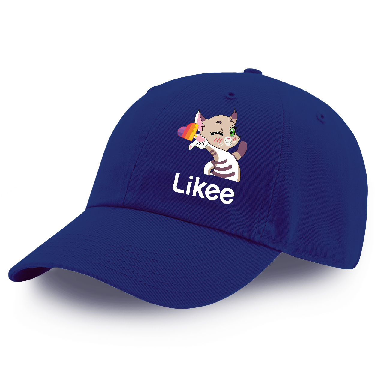 

Детская кепка Лайк Кот (Likee Cat) (9273-1032) 100% Хлопок 53-56 см Ярко-синий