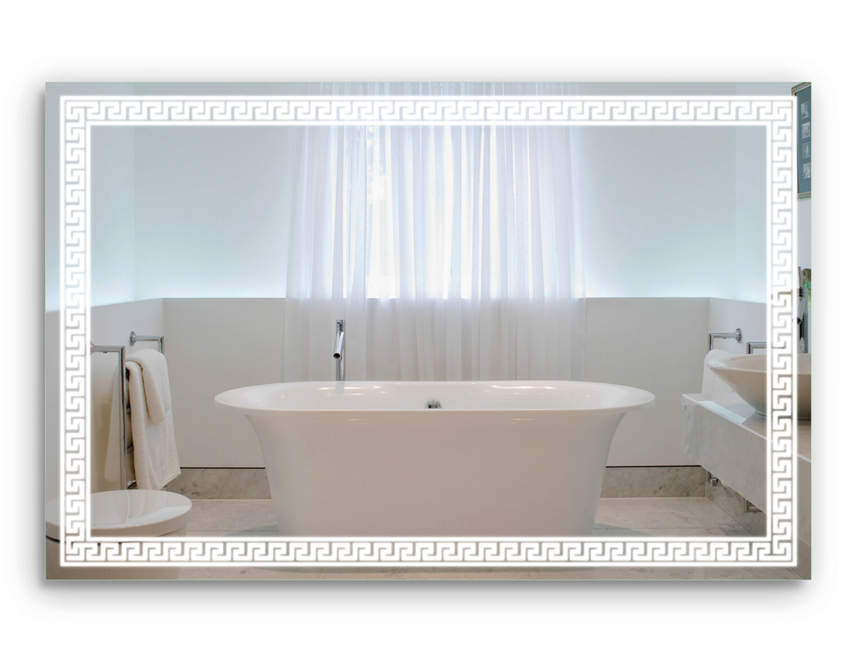 

Зеркало с LED подсветкой Afina 50х70