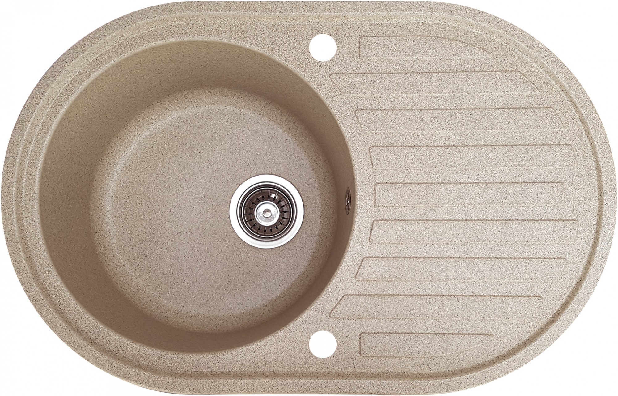 

Кухонная мойка Valetti V27D 770x500x210мм Бежевая