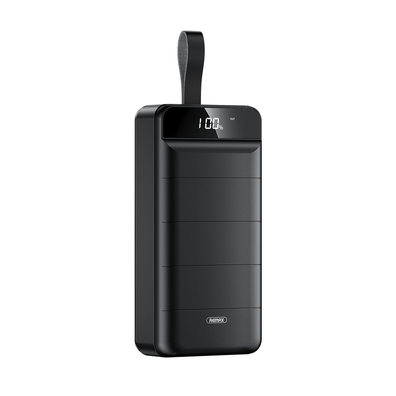 

УМБ Powerbank REMAX Leader Series Fast Chaging Power Bank 50000mAh RPP-185 |3USB/Type-C/Lightning, 2.1A| Black
