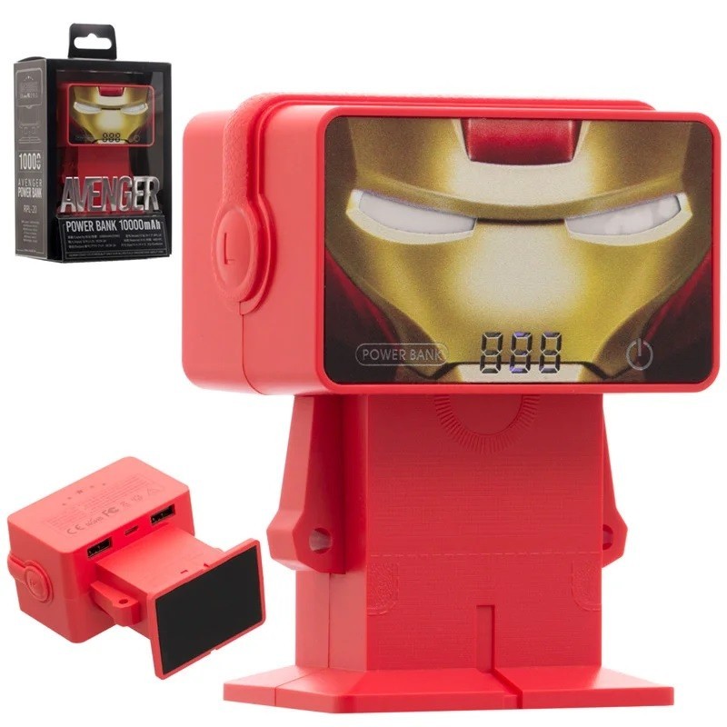 

Powerbank Remax Iron Man 10000 mAh