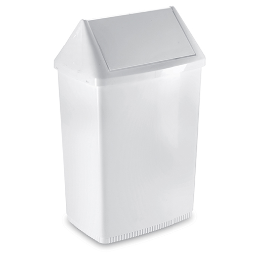 

Урна для сміття Giganplast з поворотною кришкою 50л Caroline
