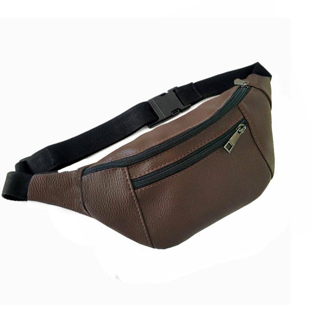 

Сумка на пояс Bumbag Presentville коричневая 27х16 см