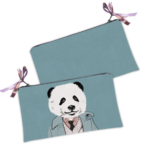 

Косметичка женская Presentville Pandaman 20x12 см