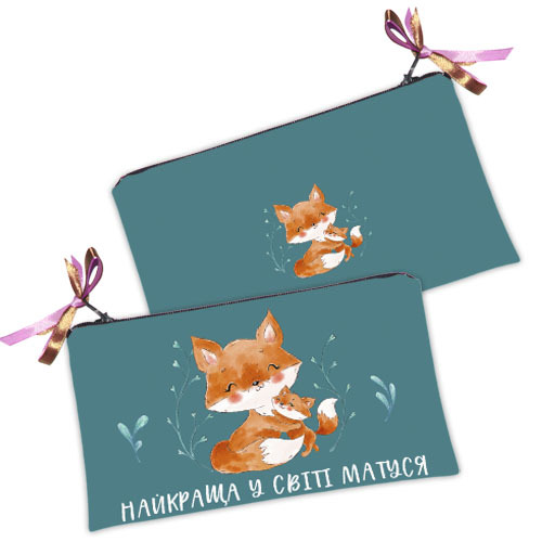 

Косметичка женская Presentville Найкраща у світі матуся 20x12 см
