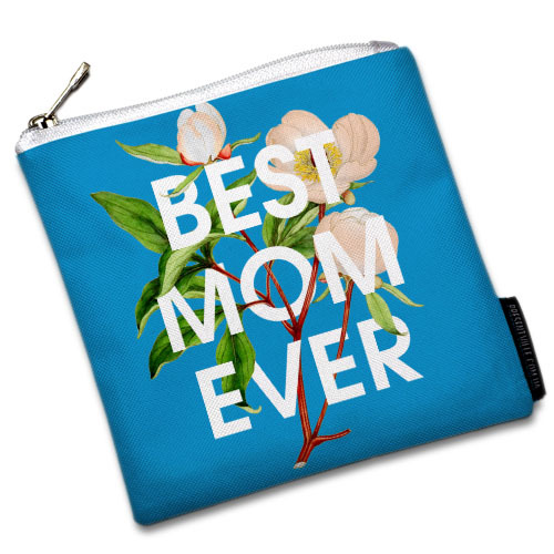 

Косметичка квадратная Basic Presentville Best mom ever 16x16 см