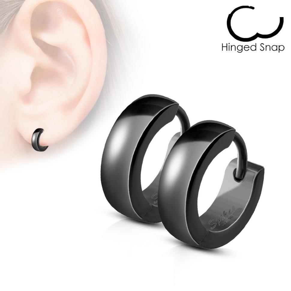 

Серьги-кольца из стали Spikes SE2003-K