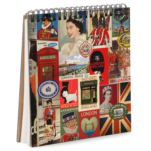 

Скетчбук Presentville London 16,7х18 см