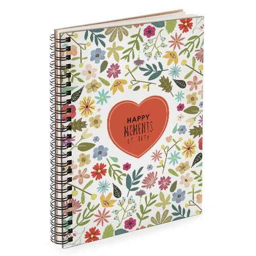 

Скетчбук Presentville Happy moments of life heart 14,7х21 см