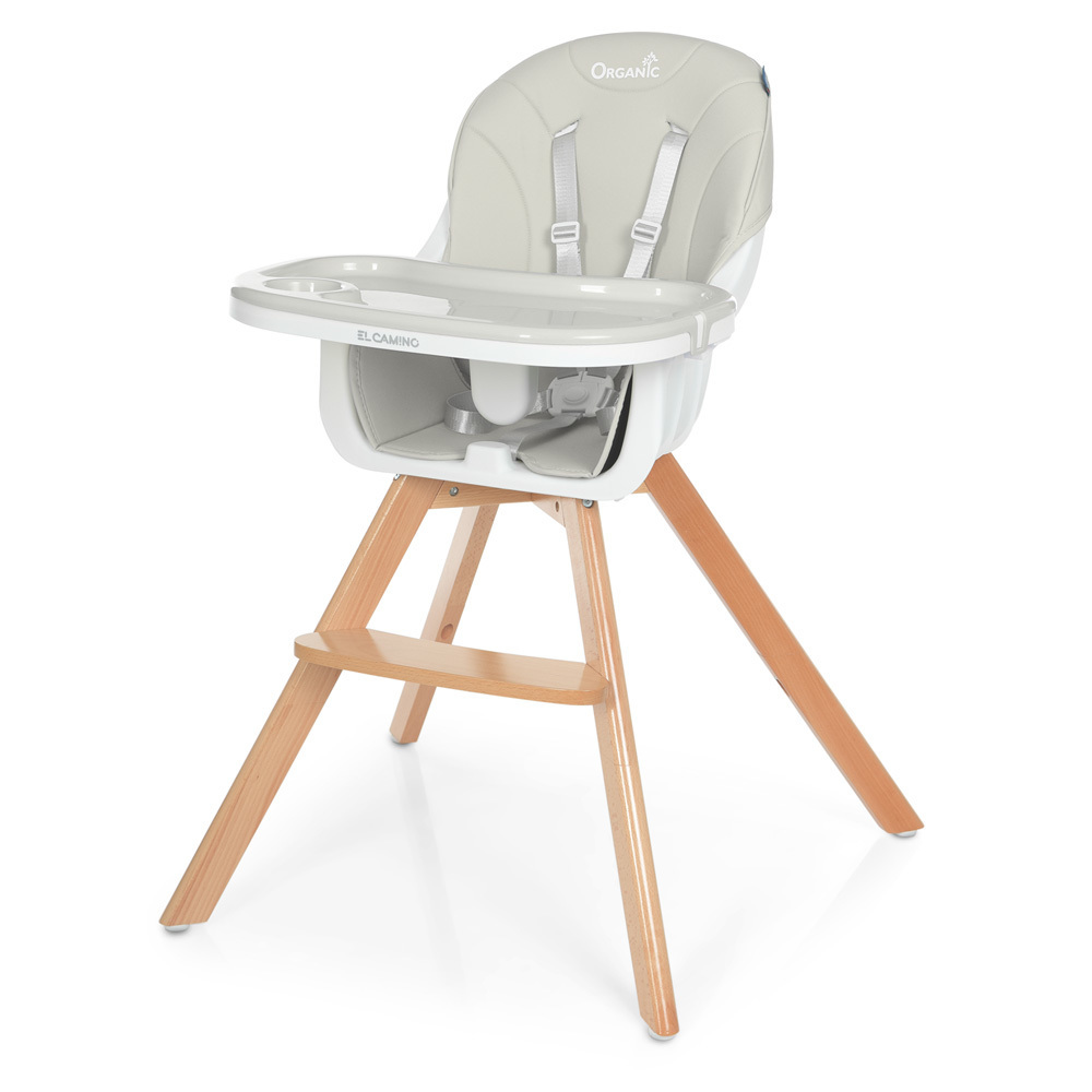 

Стульчик для кормления EL Camino ORGANIC v.2 ME 1050 Gray (ME 1050v.2)