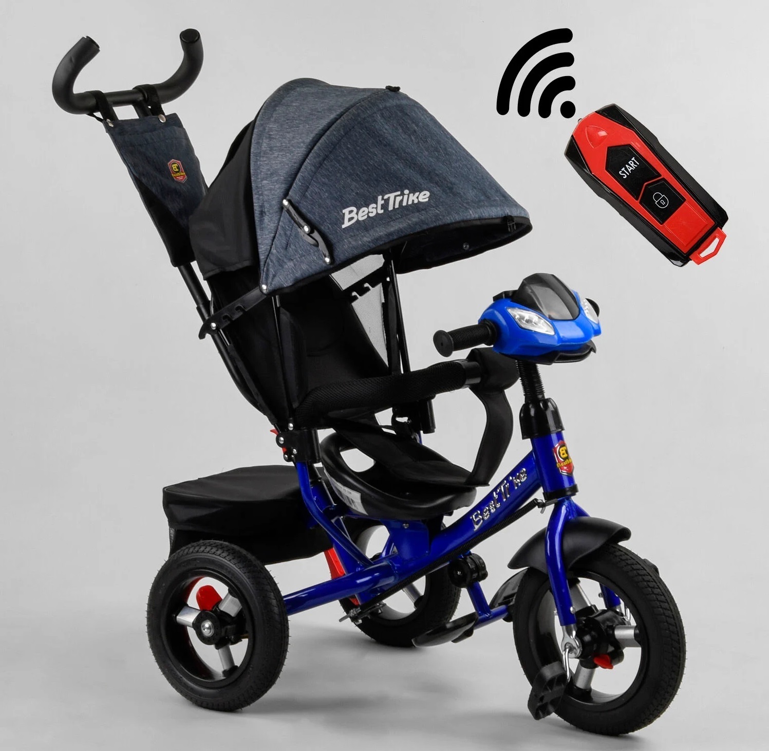 

Велосипед Best Trike 3390 / 81-338 Grey / Blue (3390 / 81-338)