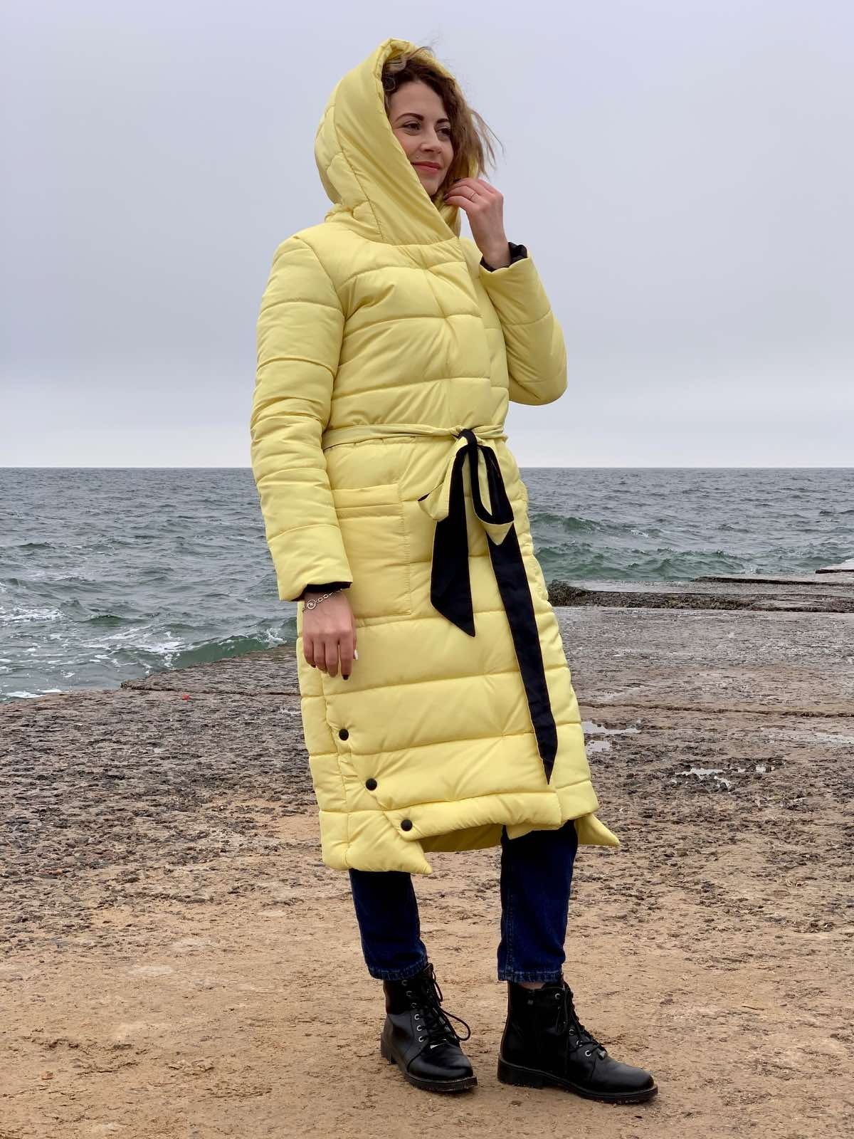 

Куртка парка MaLika желтый - S-M, Куртка парка MaLika желтый 42-44 S-M
