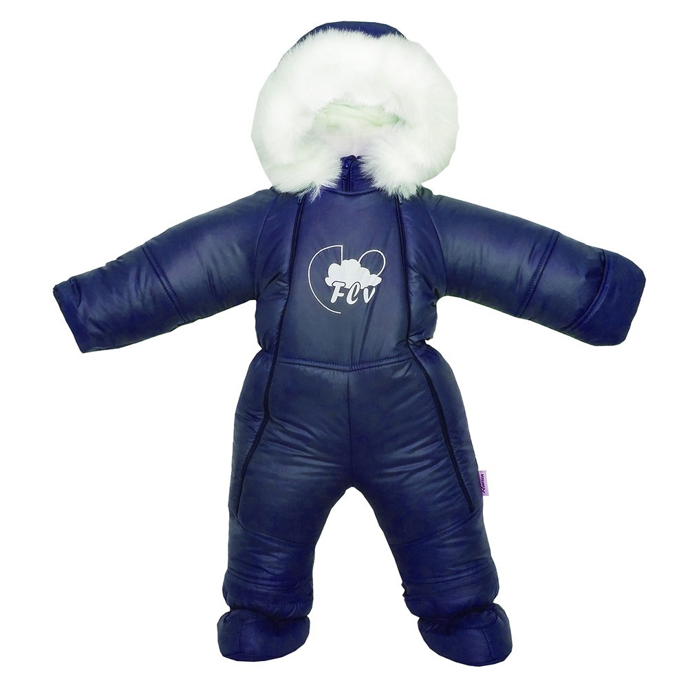 

Комбинезон цельный зимний Flavien М3033 62-68 см синий