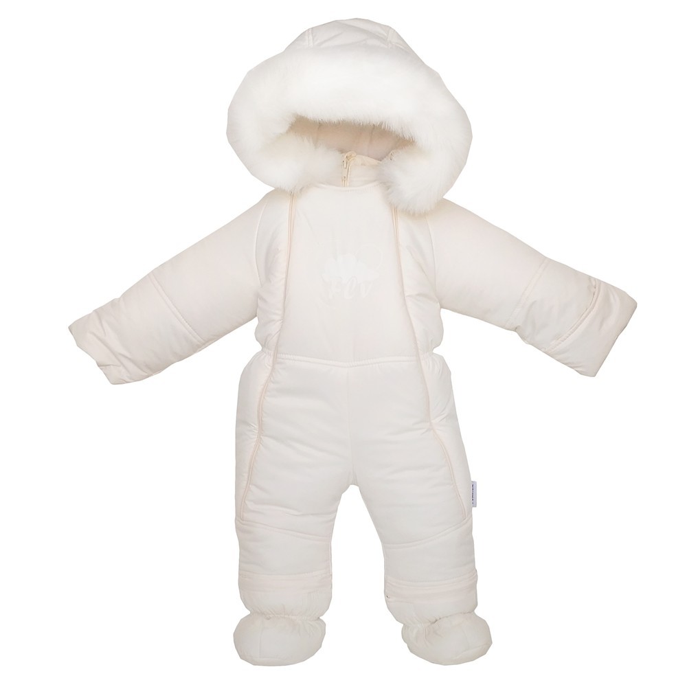 

Комбинезон детский зимний Flavien М3033 74-80 см молочный