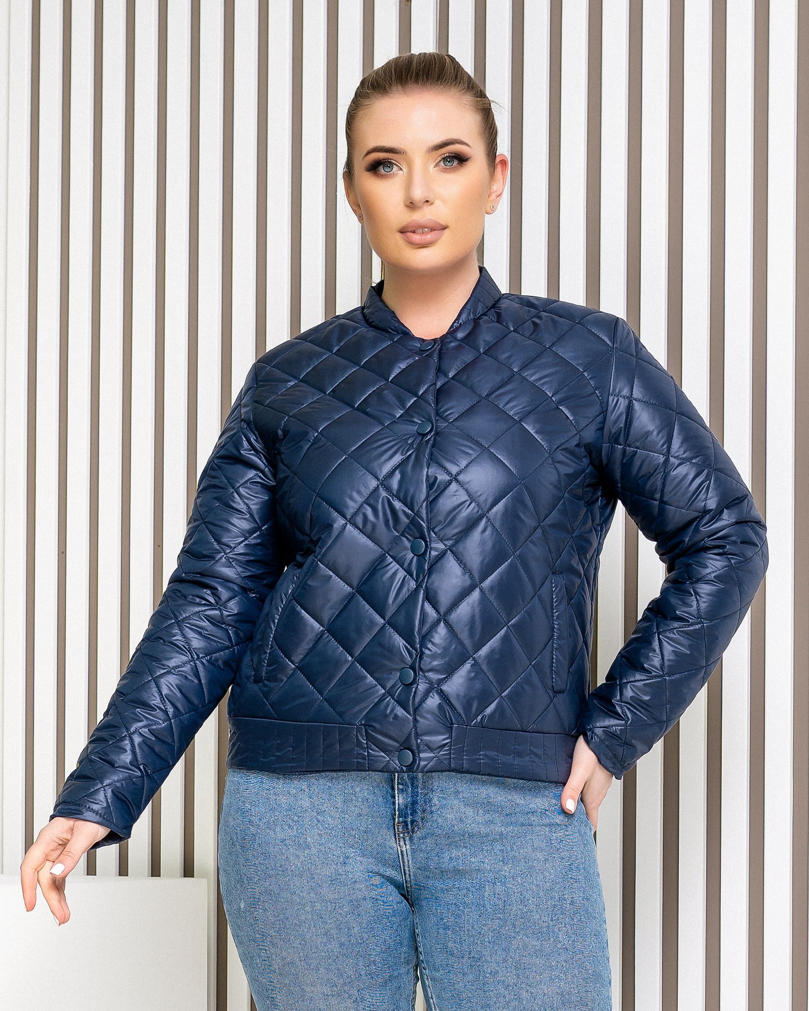 

Куртка Khan марсала темно-синий  5XL, Куртка Khan марсала темно-синий 58 5XL