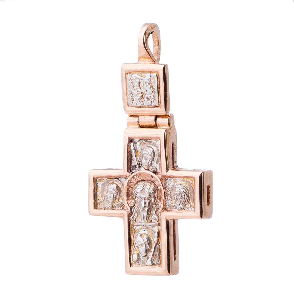 Крестики серебряные с золотом. Крестик серебро со вставкой 12 век. Православные золотые кольца.