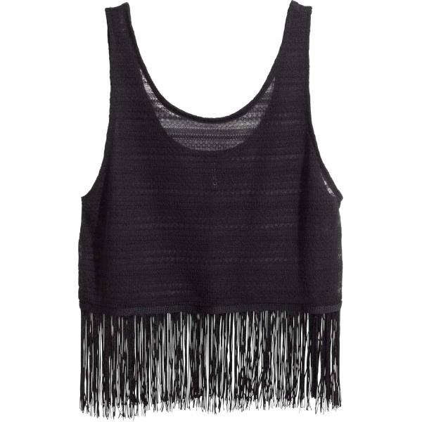 

топ H&M 0295732 S білий