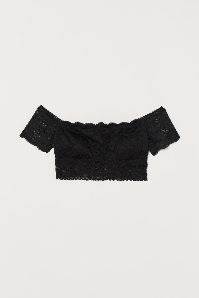 

топ H&M 0763518 S чорний