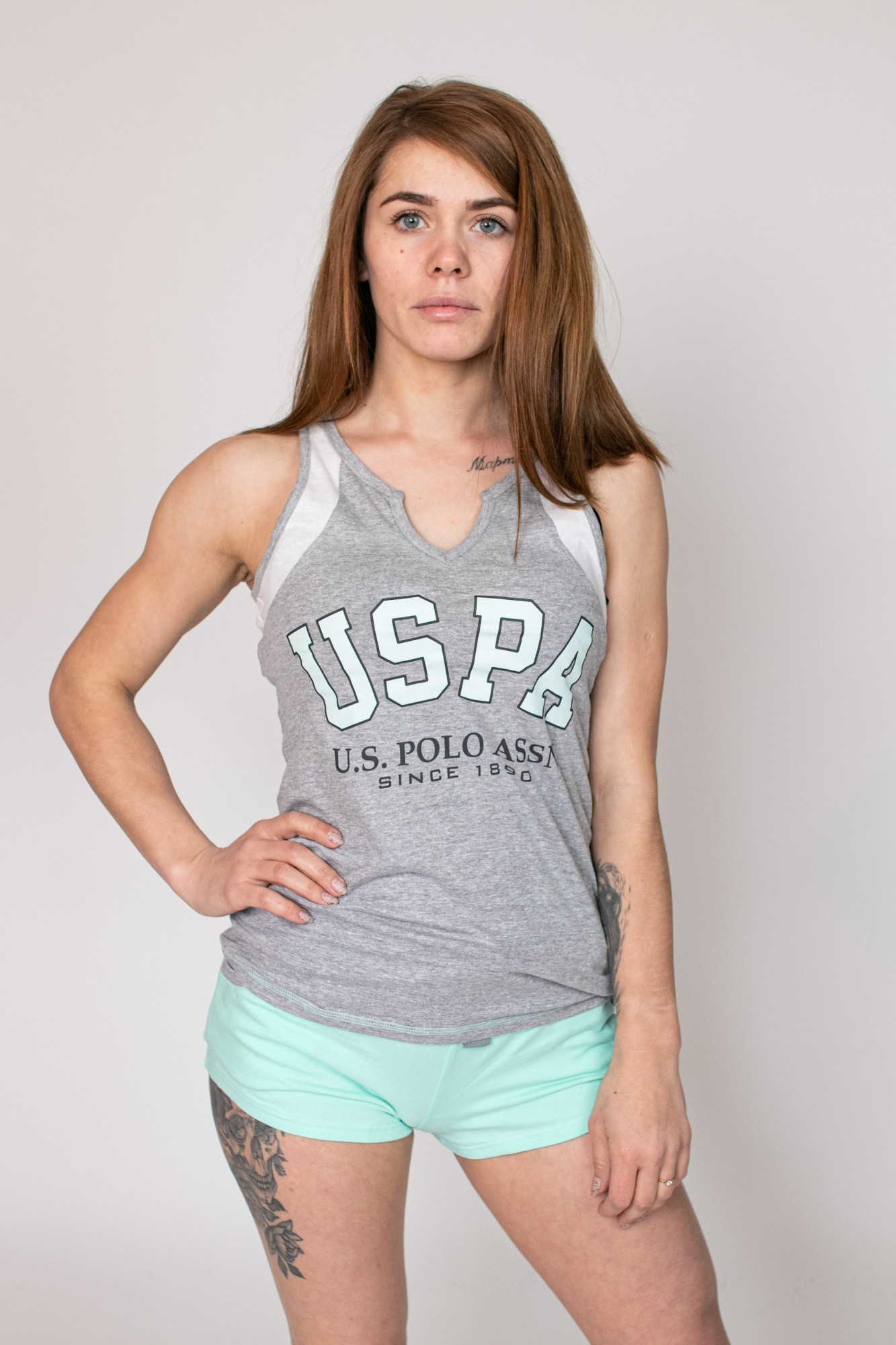 

Жіноча піжама U.. Polo ASSN  Салатова, Жіноча піжама U.S. Polo ASSN S Салатова