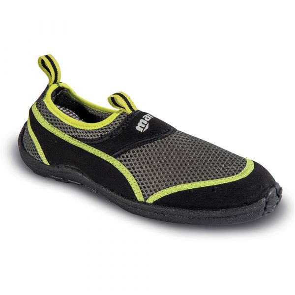 

Тапочки коралловые Mares Aquawalk (чёрно-зелёный) 39 (440779.LMBK 39)
