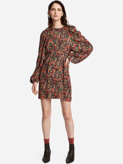

Платье H&M 3hm05300092 40 Темно-зеленое