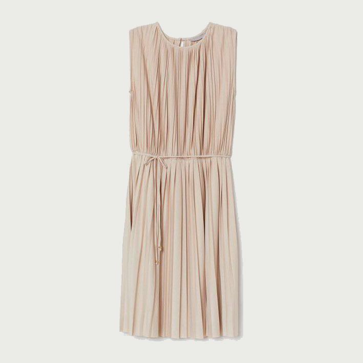 

Платье H&M 2612-763842  Светло-бежевое, Платье H&M 2612-763842 XS Светло-бежевое