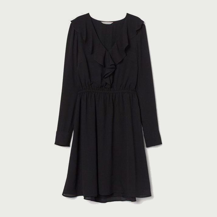

Платье H&M 0807922_01  Черное, Платье H&M 0807922_01 38 Черное