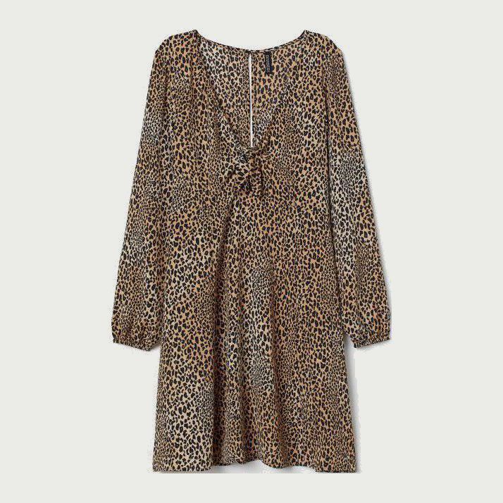 

Платье H&M 1502-7107289  Леопардовое, Платье H&M 1502-7107289 38 Леопардовое