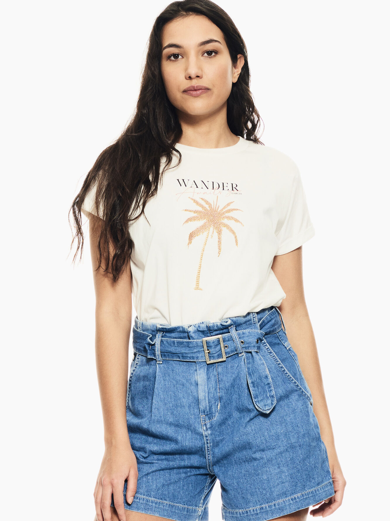

Футболка Garcia Jeans E10208-53  Белая, Футболка Garcia Jeans E10208-53 XS Белая