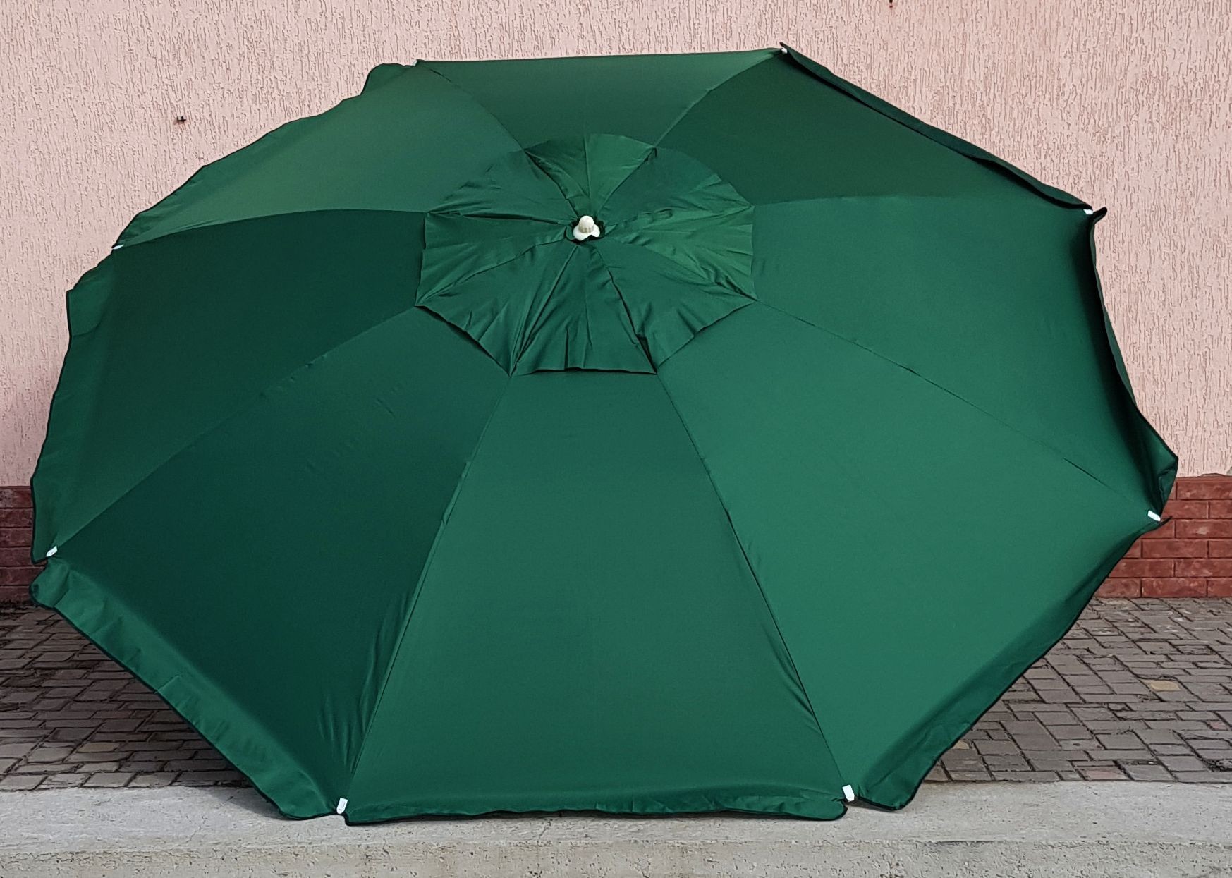 

Зонт садовый торговый Sansan umbrella 011W зеленый круглый 3 метра