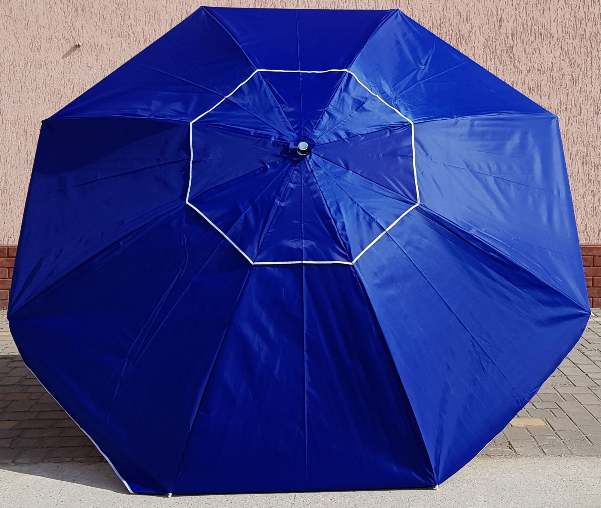 

Зонт садовый торговый Sansan umbrella 089W синий круглый 2,8 метра